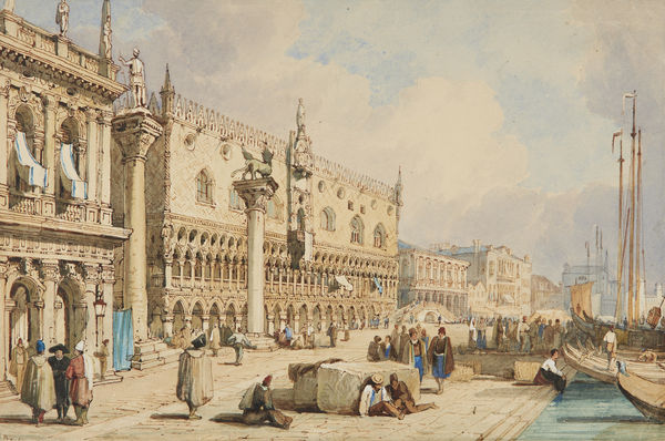 St Marks' Square and the Palazzo Ducale, Venice