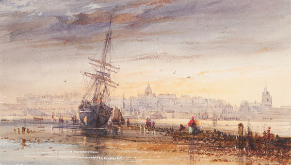 Alfred Herbert, Saint-Malo from the harbour