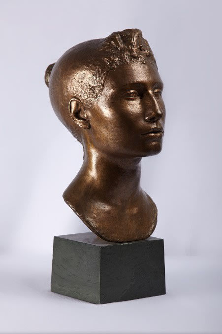 Eric Schilsky RSA (1898-1974) Tamar bronze, 1962, 38.1 x 17.8 x 26.7cm RSA Diploma Collection (Deposited 1974) 2000.045