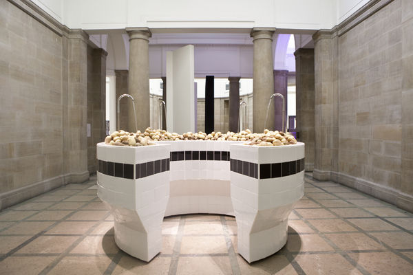 Andrew Mason, Potato Fountain. Photo Dave Grinly