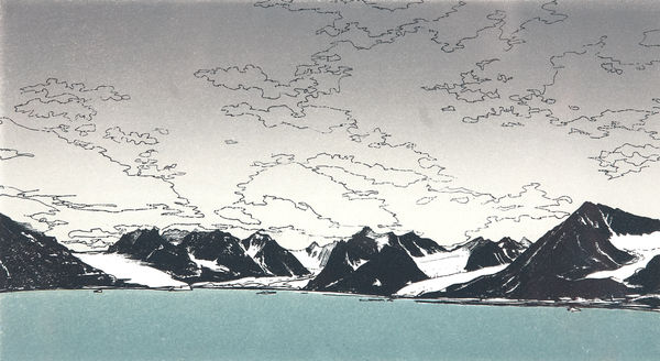 Frances Walker RSA, Magdalenafjord, Svalsbard