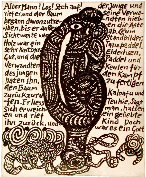 Alan Davie HRSA, Alter Mann