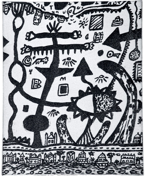 Alan Davie HRSA, Between the Villages