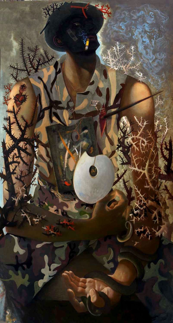 John Byrne Self Portrait