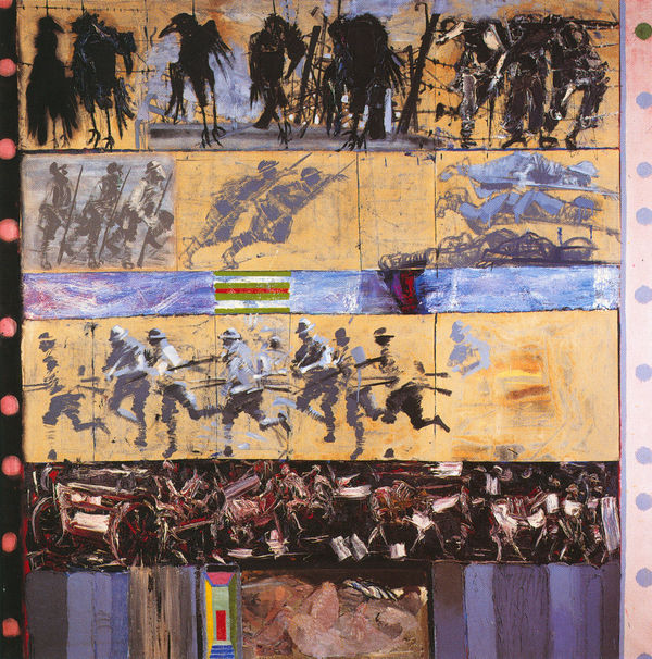 Robin Philipson RSA, Stone The Crows