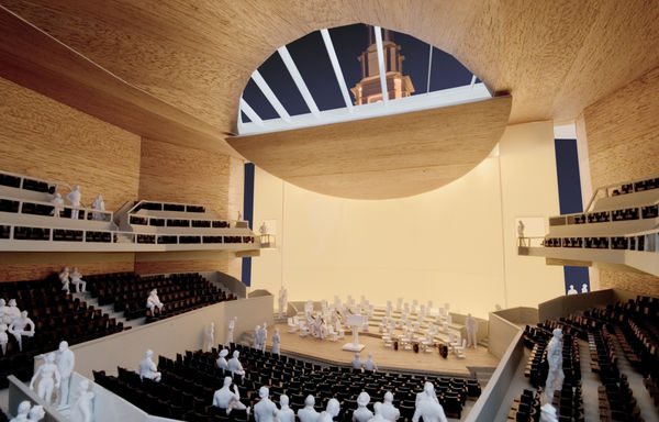 Richard Murphy, Queens Hall Interior