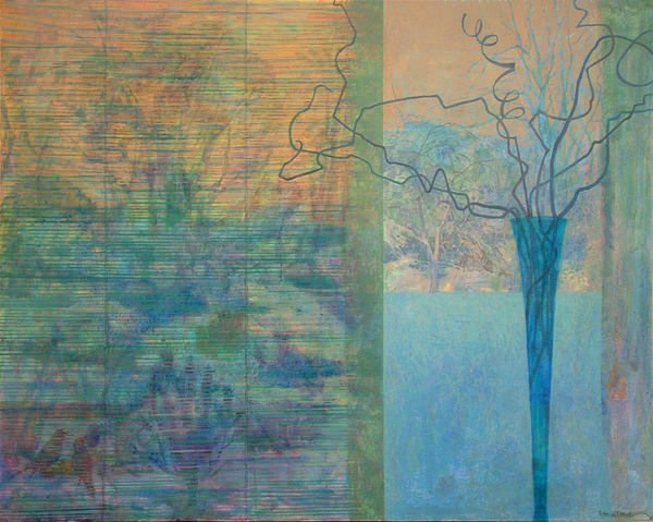 Victoria Crowe RSA, Enclosed Garden