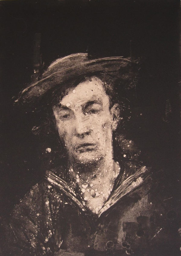 Bobby Johnstone, As I Left, I Wondered if I could Hear them Laughing, monotype