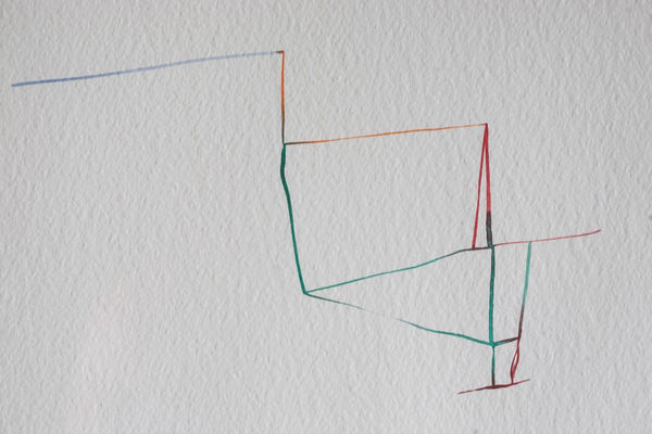 Gareth Fisher RSA, Bird 2, 2014, watercolour