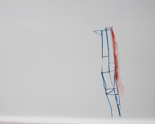 Gareth Fisher RSA, Bird, 2016, watercolour