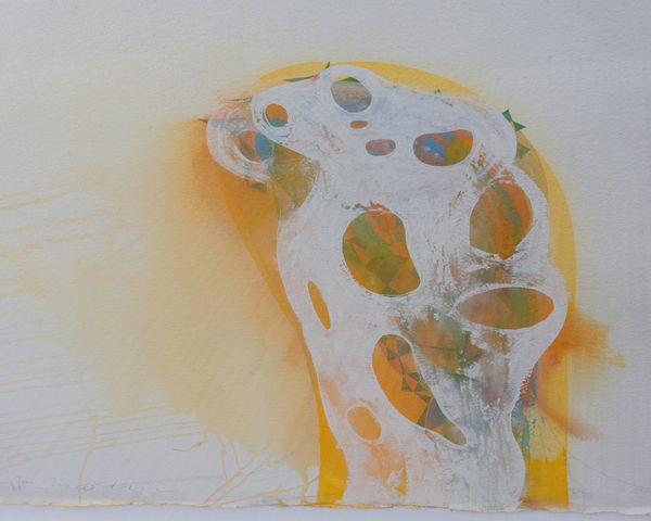 Gareth Fisher RSA, Transmitter, 2014, watercolour