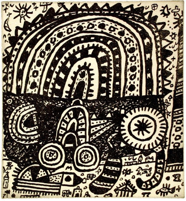 Alan Davie HRSA Scottish Prints