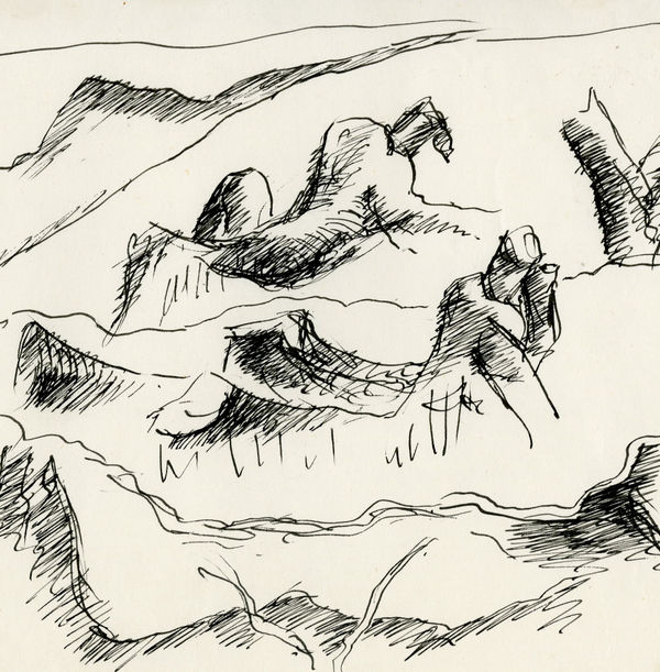 View the sketchbooks, Look through Schotz digitised sketchbooks