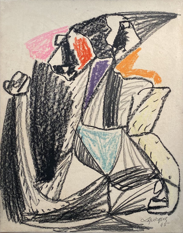 Charles Lapicque, Les Trois Frères, 1945