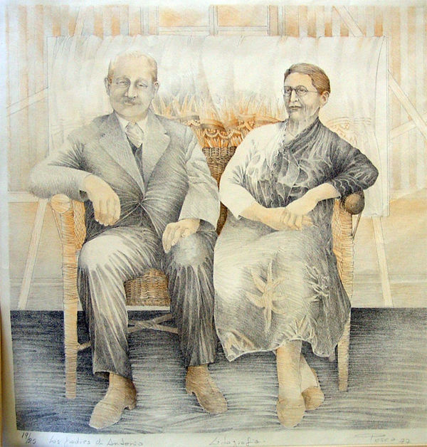 Ernesto Pesce Los Padres de Antonio, 1977