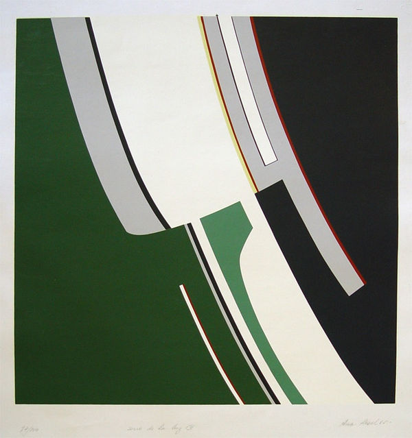 Ana Kozel Serie de la luz IV, 1985