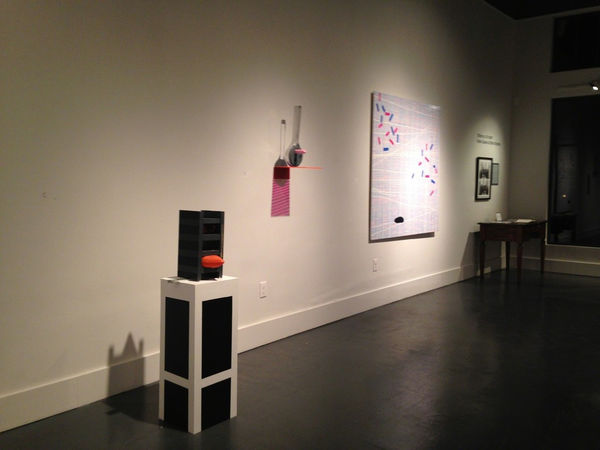 Installation view of Either or, Or both: Nate Cassie & Ethel Shipton in 2014