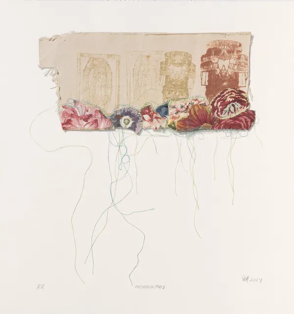 Consuelo Jimenez Underwood, Metamorphosis, 2024, Editioned bottom left, titled bottom middle, signed and dated bottom right, Archival digital print on cotton rag paper, 21 x 20 in, 53.3 x 50.8 cm