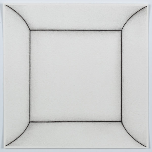 PETE SCHULTE - UNTITLED - 2018 - GRAPHITE ON PAPER - 15 X 15 CM