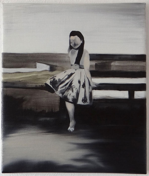 NATALIA OSSEF - FROM THE WINDOWS - 2015 - OIL ON CANVAS - 35 X 30 CM