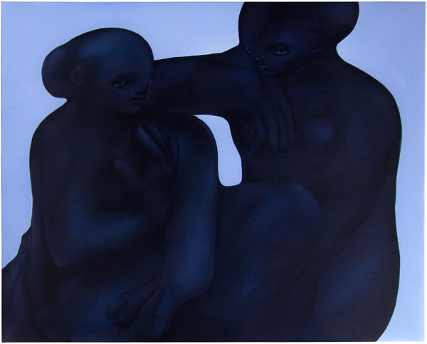 Théo Viardin, Drenched in the darkness of the lake, 2021