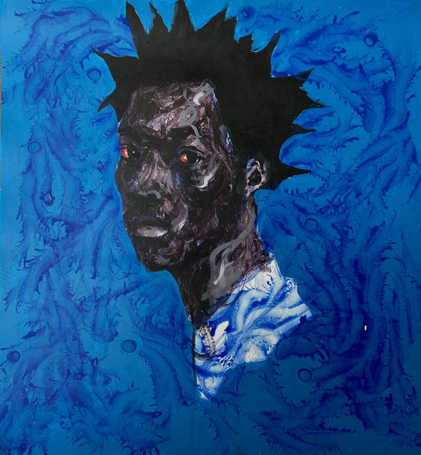 Atanda Quadri Adebayo, Remembering Farouq (Oju-Eje Series I), 2021