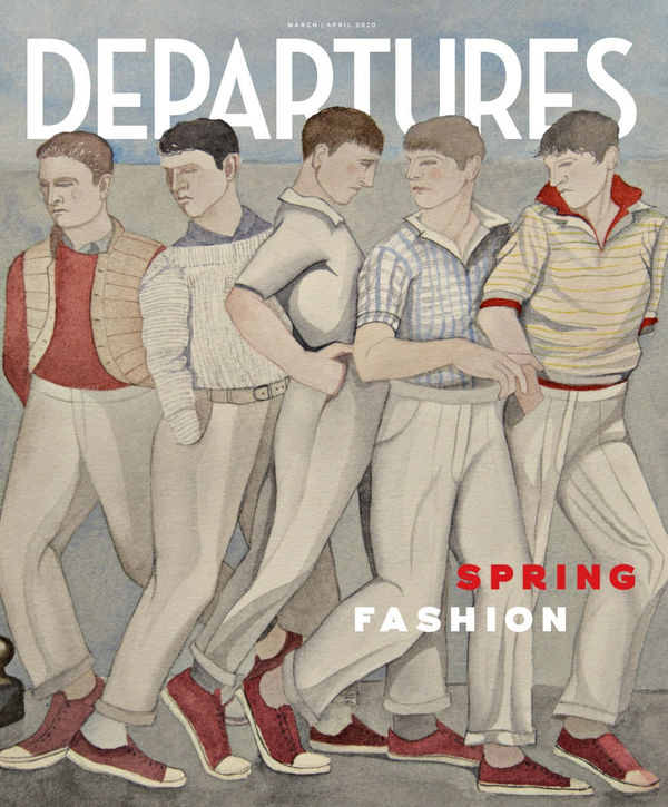 William Brickel: Departures Magazine's cover and "A Sailor's Life for Me" editiorial commission