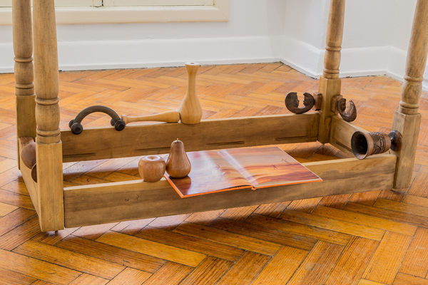 Lou Hubbard, Unstable Table, 2005 (detail)