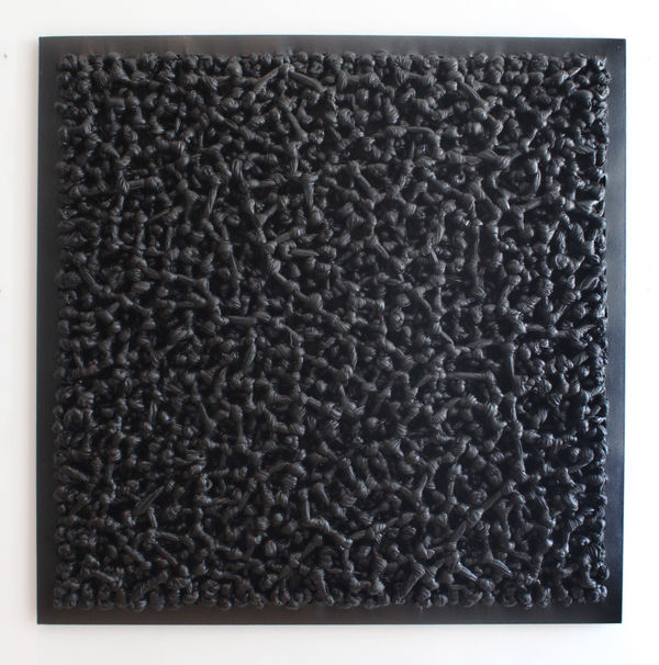 Mahen Perera Knots Iii Mixed Media 149Cm X 149Cm