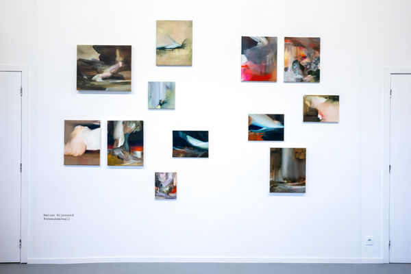 Installation view, The Wunderwall by Marian Wijnvoord, 26.11 .2022 - 08.01.2023