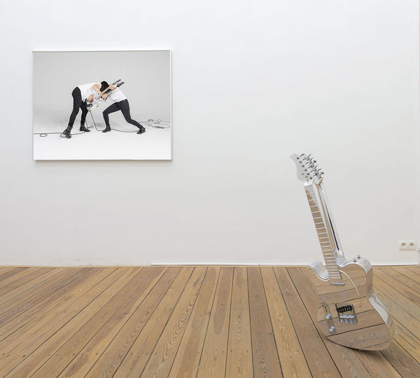 Naama Tsabar. Untitled #3 (from the Double Face Museum Series), 2016