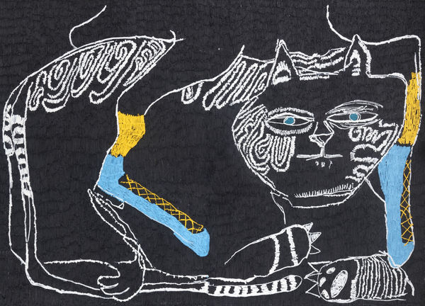 Summer Wheat. Sitting on Cat, 2018