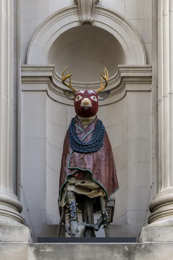 Installation View They Teach Us To Be Sensitive And To Trust Our Instincts Issi Awi Deer 2025