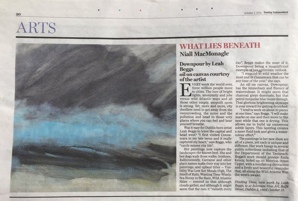 What Lies Beneath: Downpour by Leah Beggs