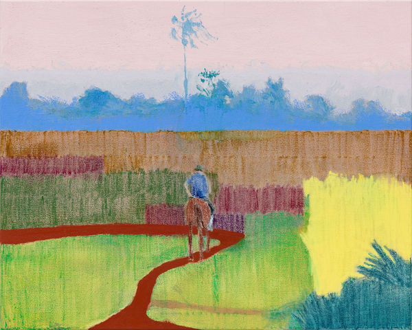 Marine Wallon Matahambre, 2023 Oil on canvas 80 x 100 cm