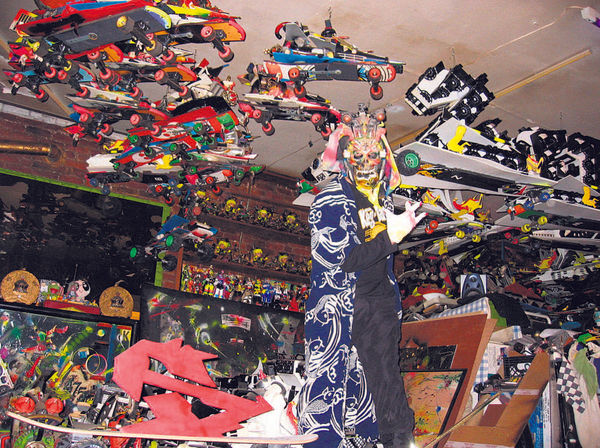 CHARLIE AHEARN/ESTATE OF RAMMELLZEE, COURTESY OF SUZANNE GEISS COMPANY, NEW YORK