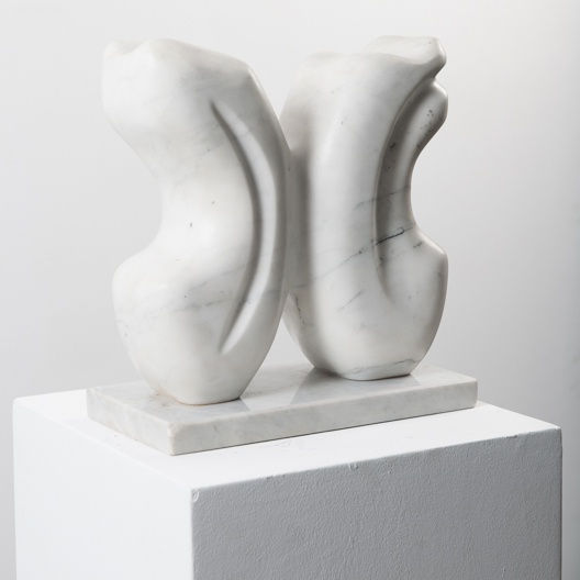 White Marble 1997 H 37 X 35 X 18