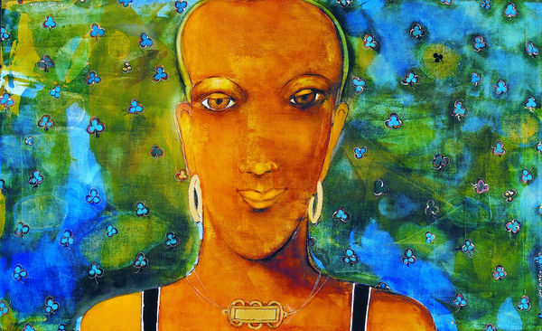 Untitled 100X200Cm Mixed Media On Canvas 2006