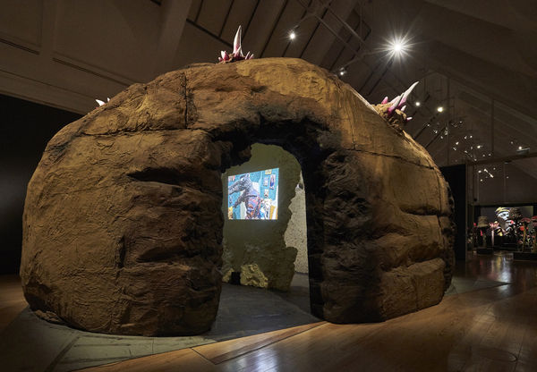 large potato sculpture