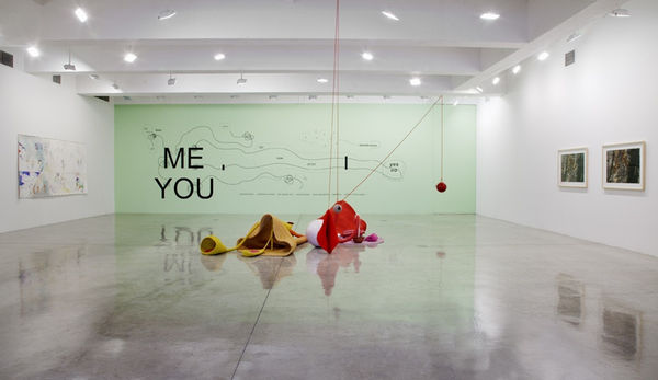 Installation view of A GENTIL CARIOCA.