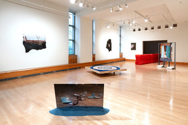 Installation view: Karyn Olivier: Seep, List Gallery, Swarthmore College