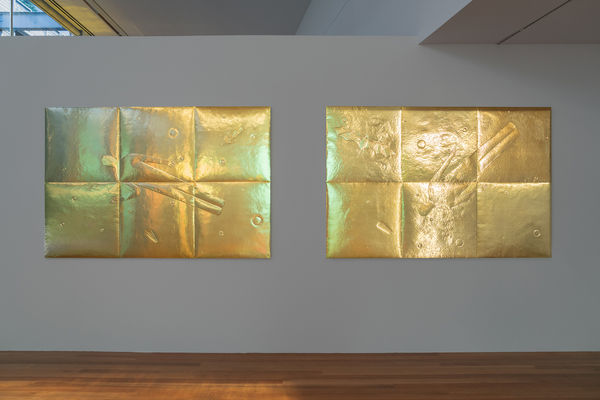 Rodrigo Hernández, Installation view of "forms of the surrounding futures", Kunsthalle Münster, Münster, 2024