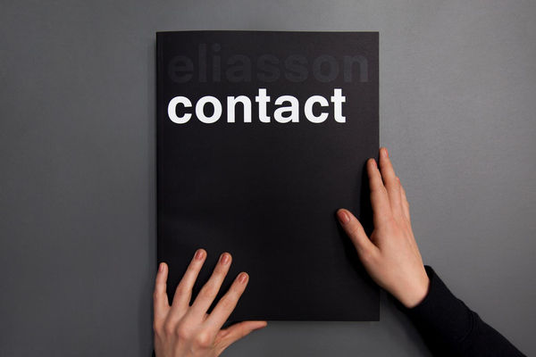 Olafur Eliasson Contact book cover