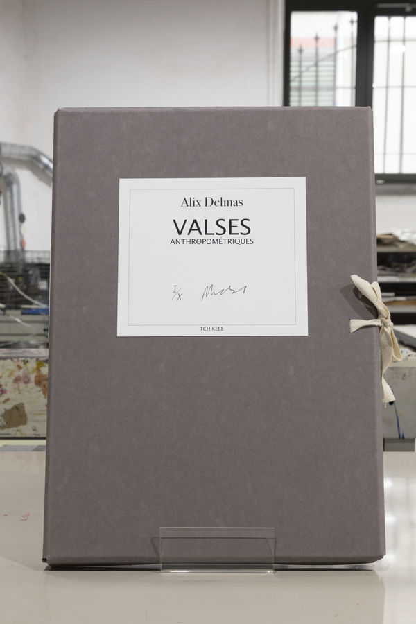 Vue du portfolio contenant les sérigraphie d'Alix Delmas à Marseille