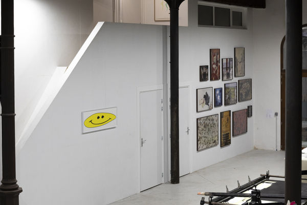 Vue de l'exposition "Printed" à l'atelier TCHIKEBE à Marseille, dans ses nouveaux locaux de la rue Duverger avec des éditions inédites de Claude Closky, Anne-Valérie Gasc, Jean-Luc Moulène, Bruno Peinado et Julien Prévieux.