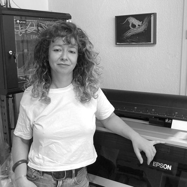 Justine Viard, Imprimeuse numérique / Photographe