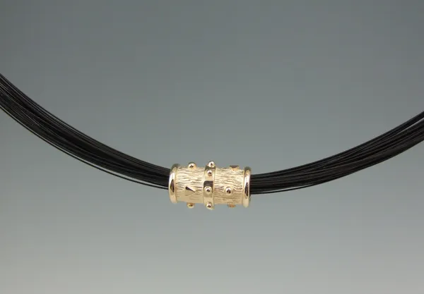 Pam Pastoric, Gold Slide Necklace