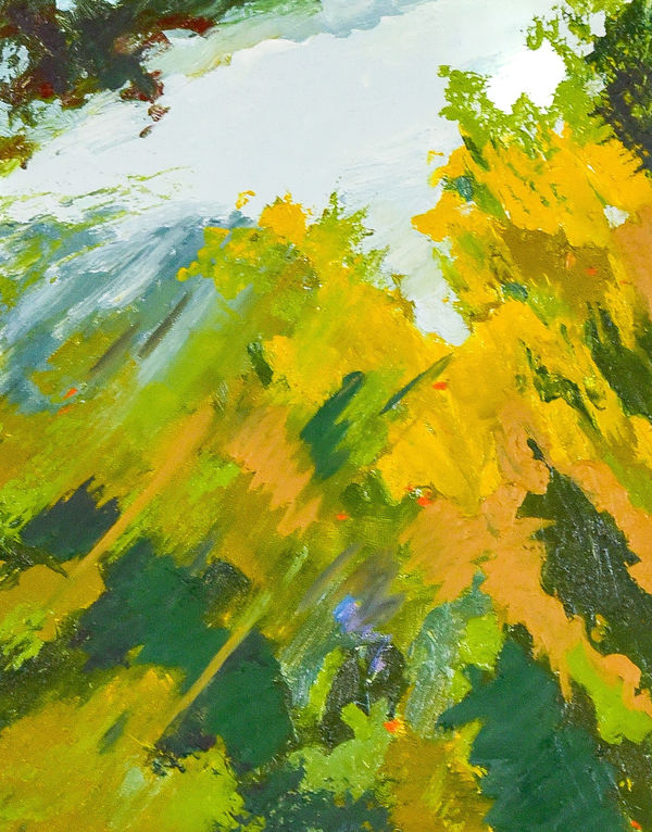 Hilary Gent 53. Heavens, 2016 oil on panel 14 x 11 in