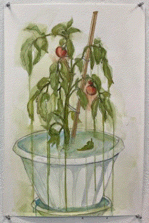 Liana Gonzalez, Drowned Plant Series 3, 2021