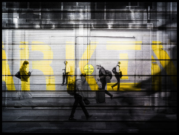 New York street scene, fine art photographic print by Clint Strydom